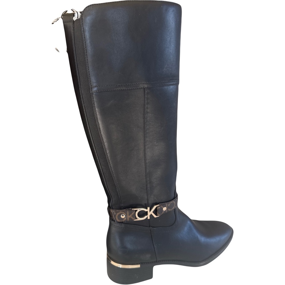 Calvin Klein Tall Black Boots 10M